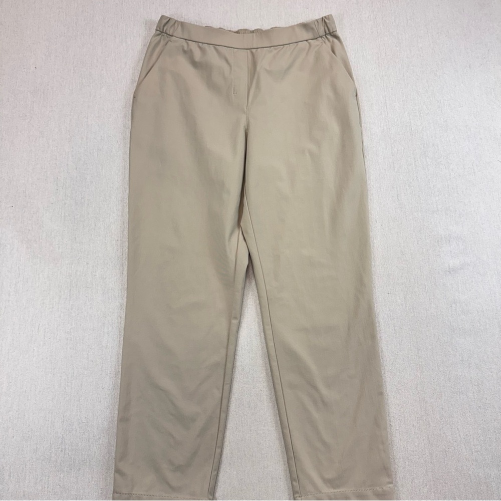 Lululemon Your True Trouser 7/8 Pant Khaki Trench Luxtreme Warpstreme Size 10